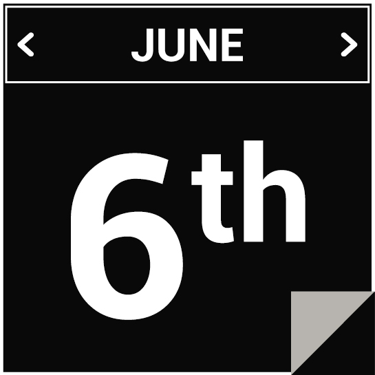 June 6th, 2017