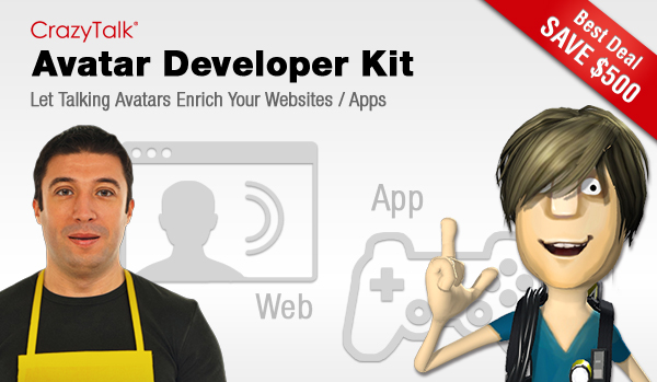 Want interactive? Create Talking avatars for Websites/Apps