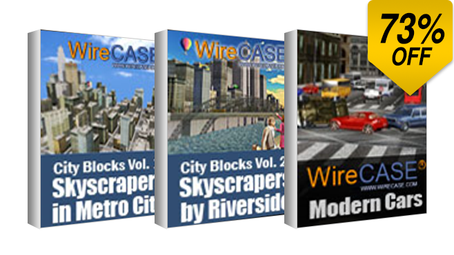 skyscrapers design set_73%off
