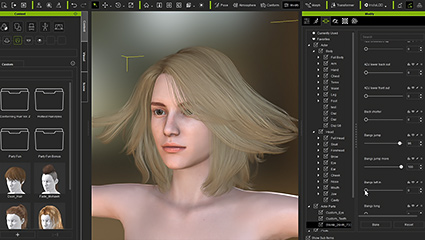importing Daz morphable assets