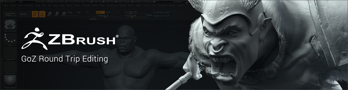 make a person - Animate character from ZBrush sculpt 