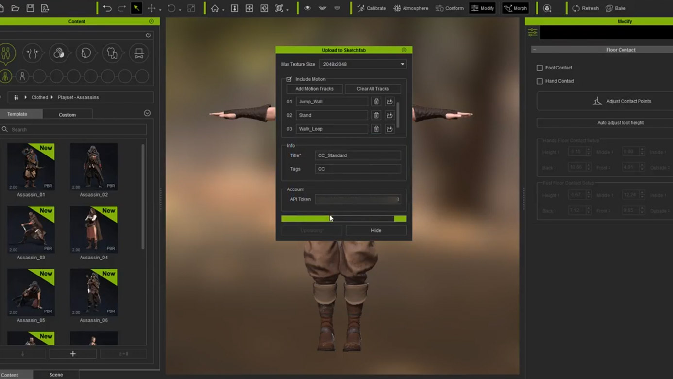 3D 即時引擎的 3D 角色 - Character Creator