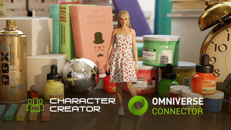 nvidia omniverse - Character Creator Omniverse 連接器