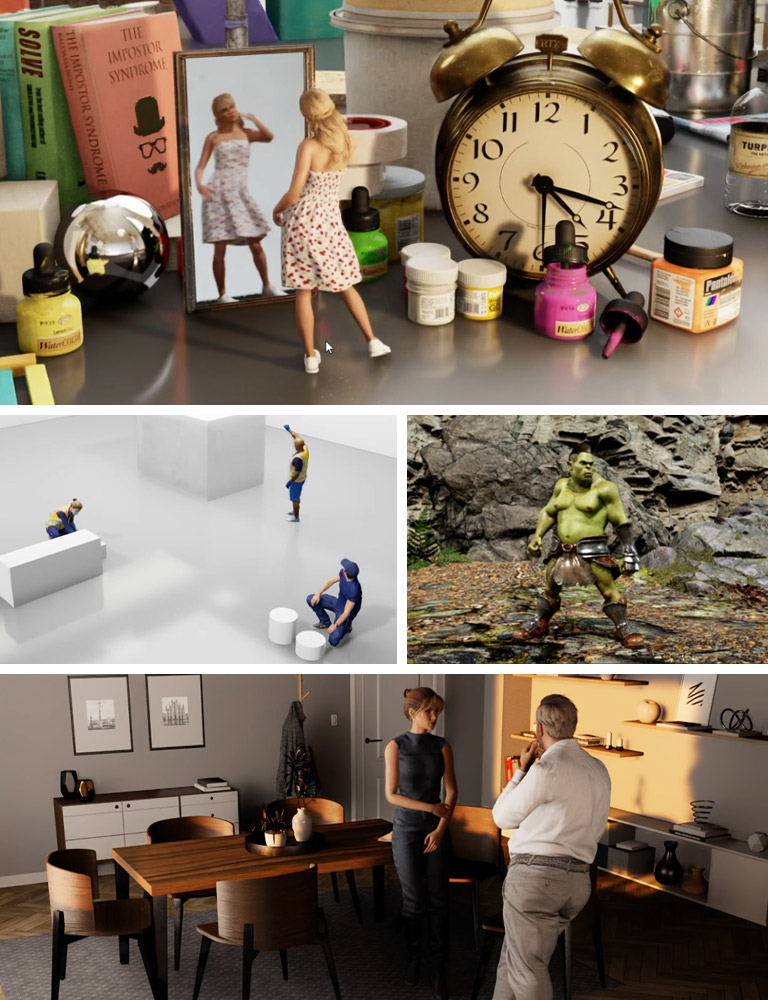 Nvidia omniverse 虛擬角色