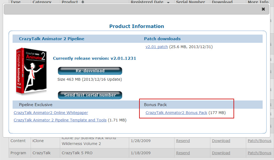 How to Download the Bonus Pack